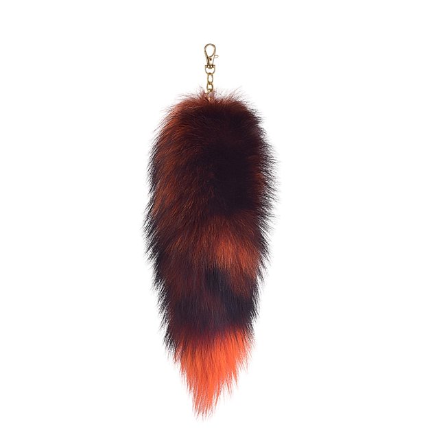 Porte-clés Mignon 3D Porte-Clés pour Femmes Porte-Clés Pompons Porte-Clés à la Mode Queue Poilue Queue d'Animal Porte-Clés pour Cosplay Accessoire de Sac à Main
