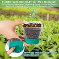 thumbnail image 3 of COSTYLE 12 Cell Seed Starter Kit with Grow Light Reusable Seed Starter Tray Nursery Pots, 3 of 4