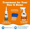 thumbnail image 4 of (3 pack) Nix Ultra Lice Removal Kit, 3.4oz Lice Treatment Hair Solution & Comb + 5oz Home Bedbug Spray, 1 Kit, 4 of 14