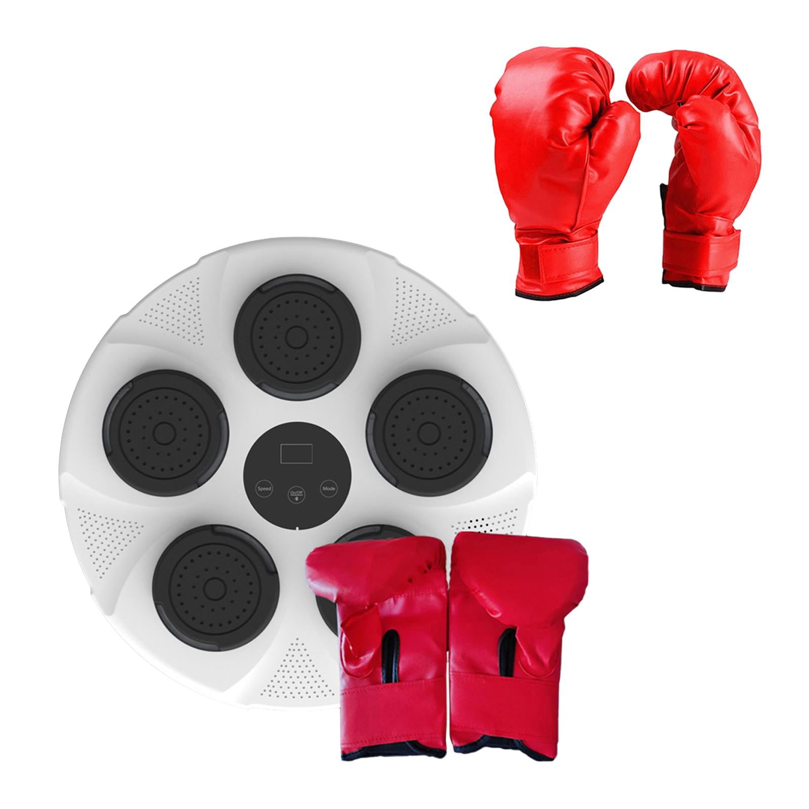 Baoblaze Electronic Boxing Machine Boxing Training Equipment for Focus Reaction Sanda White Adults Gloves