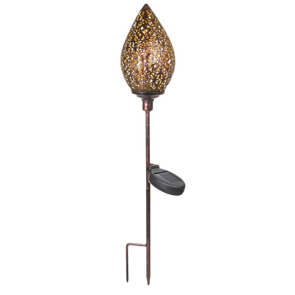 Coofit Lumière de Jardin en Fer Rétro Professionnelle Lumineuse Lumière de Sentier Suspendue Lumière Extérieure
