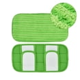 thumbnail image 4 of 2PCS Wet/Dry Flat Mop Cloth Microfiber Floor Mop Replacement for Sweeper Machine Washable Easy to Replace, 4 of 6
