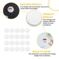 thumbnail image 2 of 20 Pcs Étui de Protection Rond pour Badges, 2 of 8