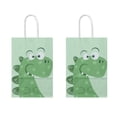 thumbnail image 4 of 20Pcs dinosaur graphics Birthday Theme Gifts Paper Bags with Handles for Birthday party, 4 of 7