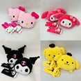 thumbnail image 2 of Sanrio-Funda de felpa para cinturón de seguridad de Hello Kitty, almohada para coche, Kuromi Melody Cinnamoroll, Pompón, Purin Littletwinstars, Gudetama Plushie Doll, 2 of 4