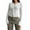 #196-White, variant on Neewe Women's Lightweight Button Down Cardigan Long Sleeve Casual Crew Neck Soft Knit Cardigans Sweater Tops