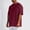 Red, variant on Tshirts for Men Short Sleeve Crewneck T-Shirt Basic Pink Shirt Men's Workout Shirts