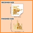 thumbnail image 2 of NWOKYZGH Ramadan Decorations for Home Ramadan Wall Stickers, Islamic Muslim Wall Decals with Lantern Moon Star Designs, Eid Party Decor for Living Room Bedroom Window, 2 of 5