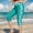 A92 Multicolor, variant on Xdegoge Swim Capri for Women High Waisted Tummy Control Swimsuit Bottoms Tropical Hibiscus Leaf Print Side Patchwork Modest Swimming Leggings