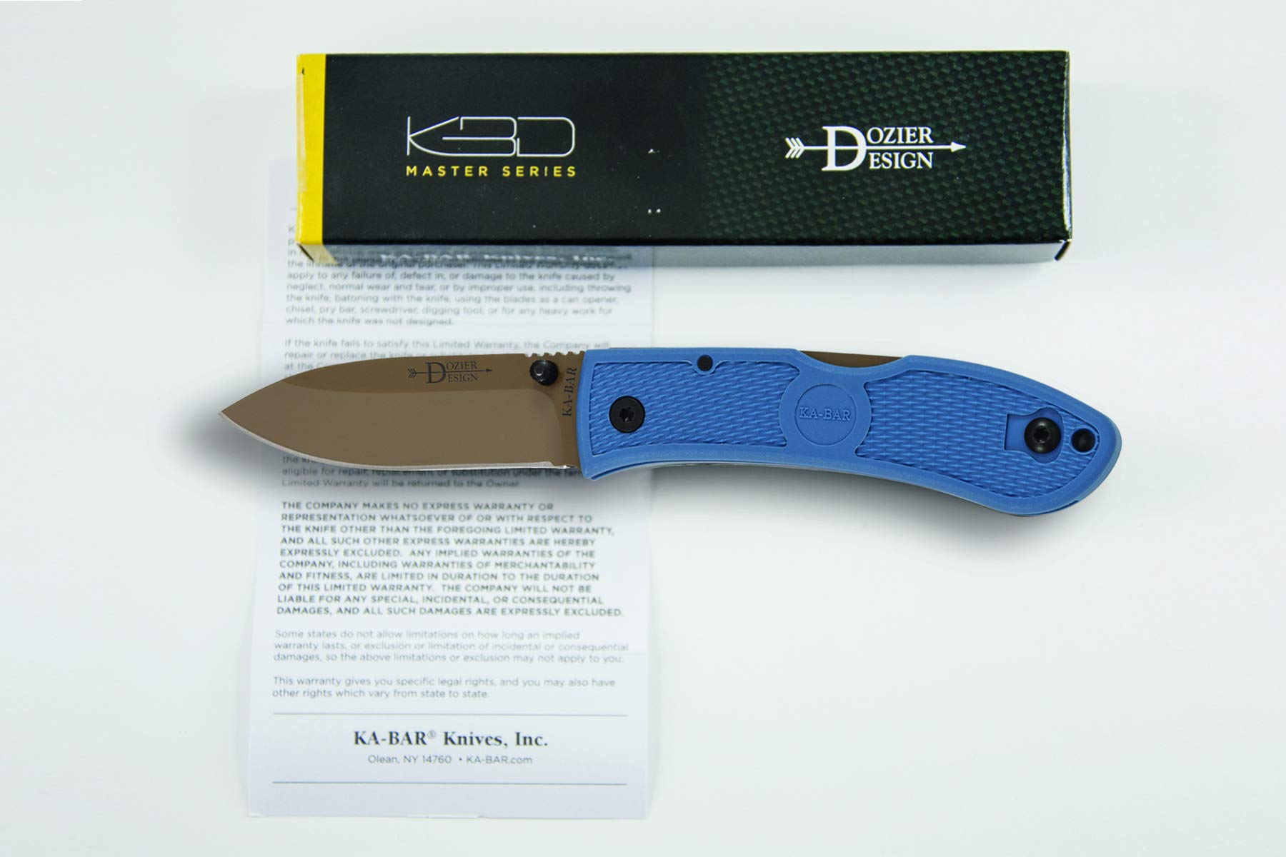 Ka-Bar D2 Folding Hunter Knife