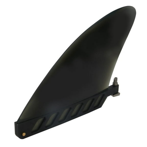 Fankenuo For Surfing For Water Sports 4.6 Inch Fin Fish Fin 4.6 Inch Surfboard Fin With Adapter Surfing 20x14CM With Base Easy To Install Black