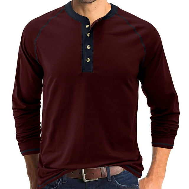 Ketyyh-chn99 T-Shirt pour Homme Été T-Shirt pour Homme et Grand Homme Hauts Doux Manches Courtes Col Rond T-Shirt pour Adulte Coton Doux Coupe Classique Vin,G