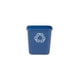 thumbnail image 1 of Cesto De Basura Chico 12.9 Lts Rubbermaid Azul Rubbermaid FG295573BLUE, 1 of 2