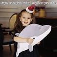 thumbnail image 3 of Dolphin Stuffed Animal Plush Toys Soft Lovely Hugging Pillow Stuff Dolls Plushes For Children Girls Sleeping Cushion Gift Room Decor 35.4in Grey, 3 of 4
