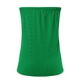 thumbnail image 5 of BLVB Summer Bandeau Tube Tops for Women Strapless Eyelet Tank Tops Sleeveless Backless Shirts Beach Vacation Clothes, 5 of 5