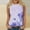 Purple, variant on QUNYINEY Tank Tops for Women Casual Sleeveless Crew Neck Floral Tops Loose Basic Summer Tank Tops