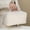 White WH, variant on Naittoop Travel Makeup Bag, Large Capacity Cosmetic Bag for Women, Waterproof PU Leather, Flat Open Portable Toiletry Bag for Skincare, Brushes Travel Essentials 9*5*4.5 in White