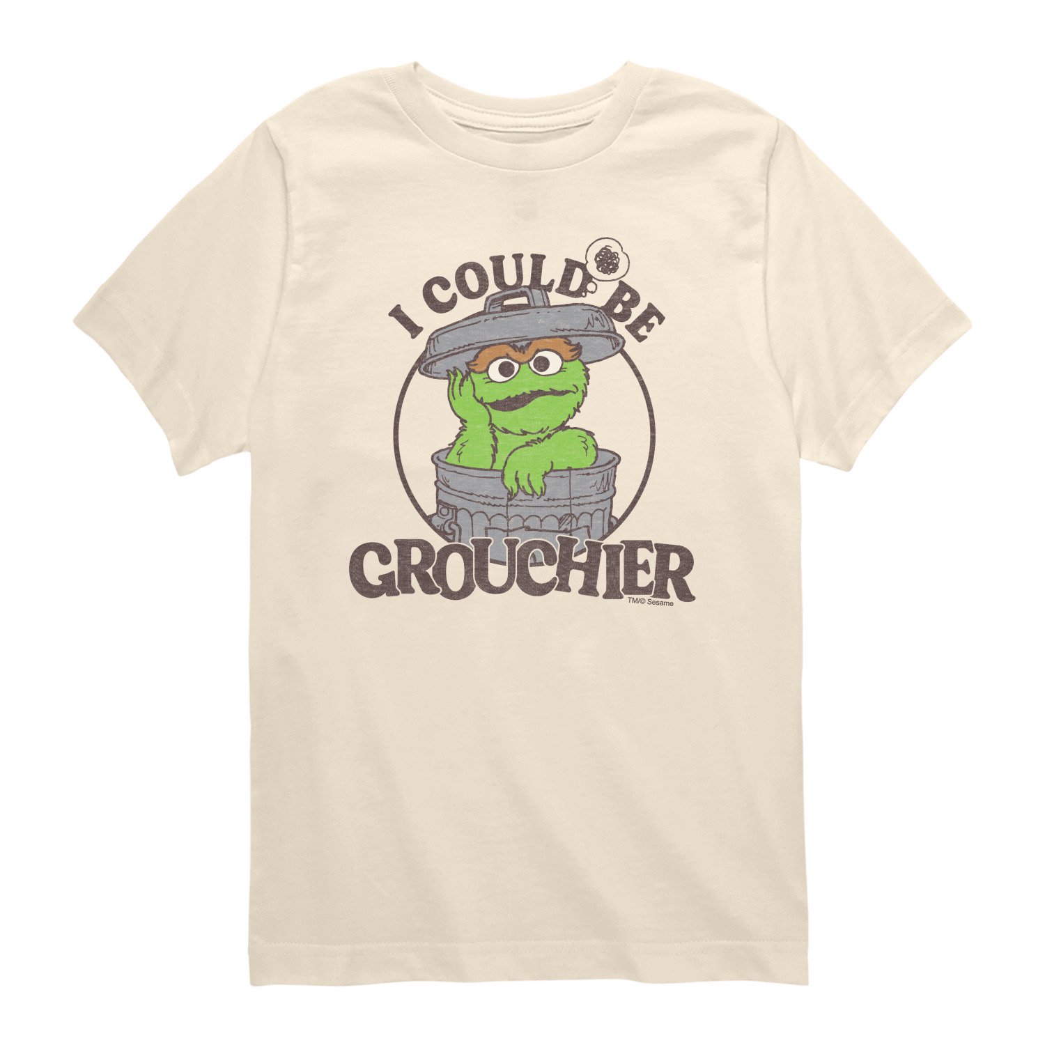 Sesame Street - I Could Be Grouchier Oscar -Toddler Short Sleeve Graphic T-Shirt Toddler Short Sleeve Graphic T-Shirt