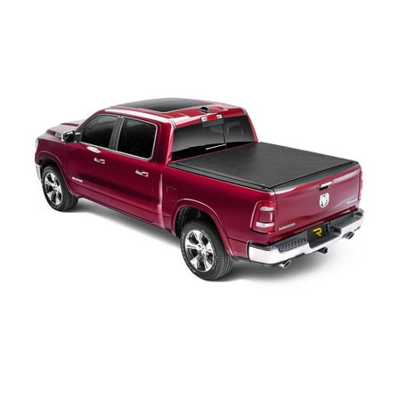 Truxedo by RealTruck Lo Pro Soft Roll Up Truck Bed Tonneau Cover | 586901 | Compatible with 2019 - 2024 Dodge Ram 1500, Does Not Fit w/ Multi-Function (Split) Tailgate 6' 4" Bed (76.3")