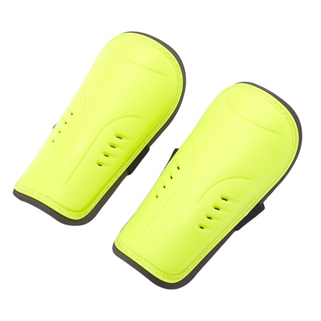 Soidarity Espinilleras de fútbol gruesas de doble capa de tela Premium cómoda protección de piernas rodillera ligera deporte adultos al aire libre Ropa Deportiva, Zapatos Amarillo Soidarity OD028991-06
