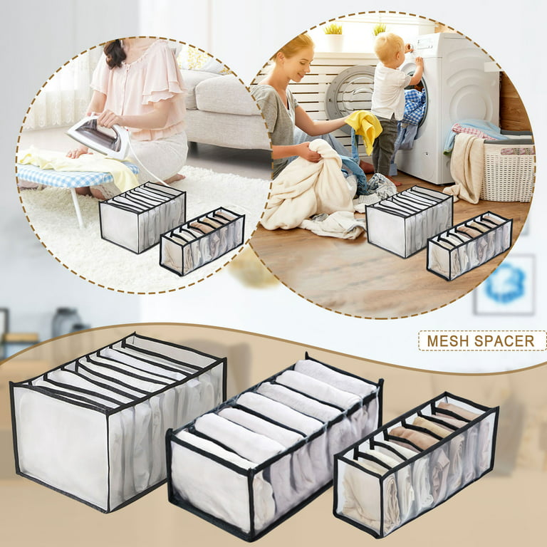 Collapsible Fabric Storage Cubes Closet Shelves Organizer