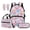 Axolotl, variant on Yuyamidu Green Camo Backpack and Lunch Box for Boys 6-8/8-10/10-12 American Flag School Bag Lunch Tote for Kids 3rd Grade Primary School Bookbag with Lunch Bag and Pencil Box Bookmarks Set of 5