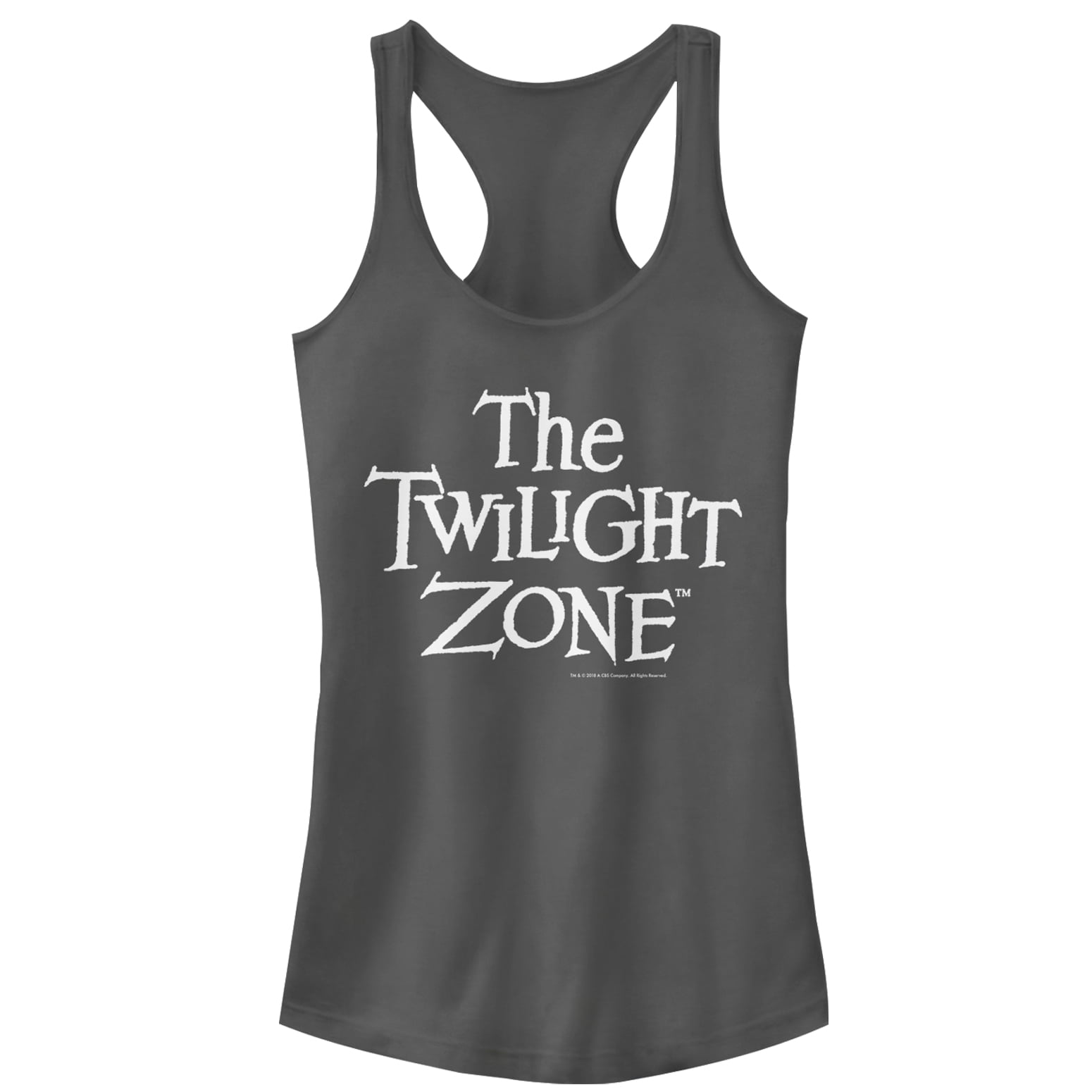 The Twilight Zone Juniors Living Doll Episode Racerback Tank Top
