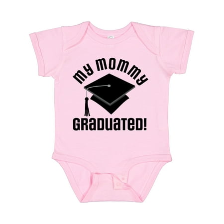 

Inktastic My Mommy Graduated College Graduate Gift Baby Boy or Baby Girl Bodysuit