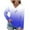 Blue, variant on Samickarr Women’S Tops Long Sleeve Button Up Dressy Tshirts Shirts For Women V Neck Ruched Solid Color Dress Shirts For Women Winter Womens Blouses Dressy