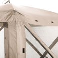 thumbnail image 4 of Clam Quick-Set Voyageur Portable Extérieur Moustiquaire Abri, Bronzage (2 Pack), 4 of 5