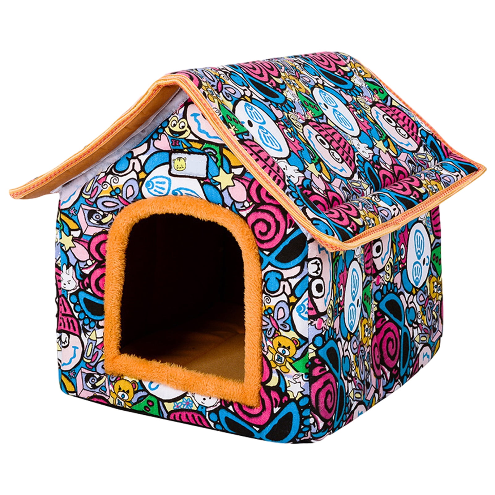 heated cat house walmart