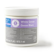 9 Pack: White Acrylic Gesso by Artist's Loft - 16oz.