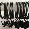 thumbnail image 3 of GOOHOCHY 100pcs Metal Curtain Pin Hooks in Black for Gorgeous Style and Function, 3 of 7