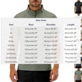 thumbnail image 2 of Men's & Big Short Sleeve Pullover Cage Jacket - Stretch Quick Dry, Quarter Zip, Mockneck Shirt Size L-8XL Khaki, 2 of 8