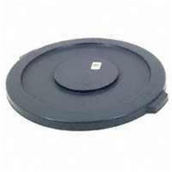 265400GRAY Gray Plastic Refuse Lid - 55 Gallon