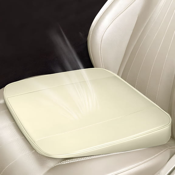 LAMIRO Car Seat Cushion 鈥?Wedge Memory Foam Car Cushions for Driving 鈥?Auto Seat Cushion 鈥?Back & Sciatica Pain Relief for Long Drives 鈥?Comfort for Car Driver, Office, Truck Seat
