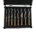 thumbnail image 5 of GENEMA HSS Drill Twist Bits Set 1/2" Reduced Shank HSS Twist Drill Bits Wear Resistance, 5 of 12