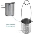 thumbnail image 2 of KAIYANG Vaso de agua portátil para exteriores de 800 ml con asa plegable, vajilla para acampar y hacer senderismo, 2 of 4