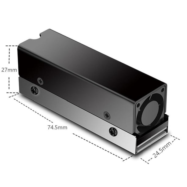 M.2 SSD PCI-E NVMe Heat Sink M2 2280 Solid State Hard Disk Radiator Cooler Sywqhk Para estrenar