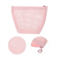 thumbnail image 3 of Unique Bargains 1 Pc Mesh Lipstick Makeup Bag Pink Polyester, 3 of 6