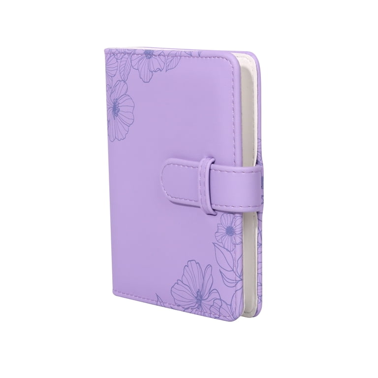 Fujifilm instax Mini Purple Floral Album - Walmart.com