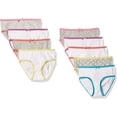 thumbnail image 2 of Maidenform POP OF HEATHERS Girl's 9-Pk. Cotton Brief Panty, US 14, 2 of 4