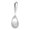 Silver, variant on THOPBPRK Stainless Steel Spoon Set for Dining, Soup and Dessert, Flatware for Kitchen Tableware, Cutlery for Daily Meal and Home Party Use