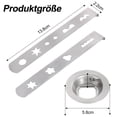 thumbnail image 4 of Versatile Meat Processing Kit Stainless Steel, KitchenAid Stand Mixer Compatible Durable Aluminum Alloy, Sausage Stuffer Tubes, Multi-Function Food Processor for Health and Fresh Meals, 4 of 7