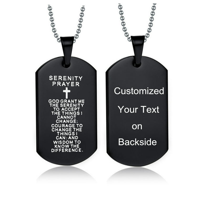 Personalized Dog Tags For Men