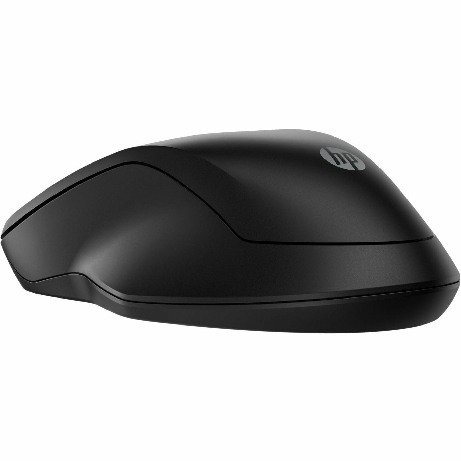 HP 255 Dual Wireless Mouse (8R3U1UT) - Full-size Mouse - Optical - Wireless - Bluetooth/Radio Frequency - 2.40 GHz - Black - USB Type A - 1600 dpi - 3 Button(s) - Symmetrical - 1 x AA Battery Suppo...