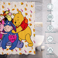 thumbnail image 5 of Winnie the Pooh Shower Curtain, Waterproof Fabric Curtains for Bathroom Merry Xmas with Plastic Hooks for Farmhouse, 5 of 9