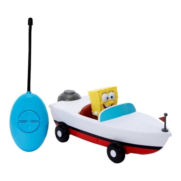 Spongebob Squarepants Bikini Bottom Boaters Spongebob's Boatmobile R/C Vehicle