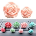 thumbnail image 2 of OUNONA 1 Pair Pink Car Fragrance Rose Synthetic Resin Practical Air Freshener for Girls, 2 of 5