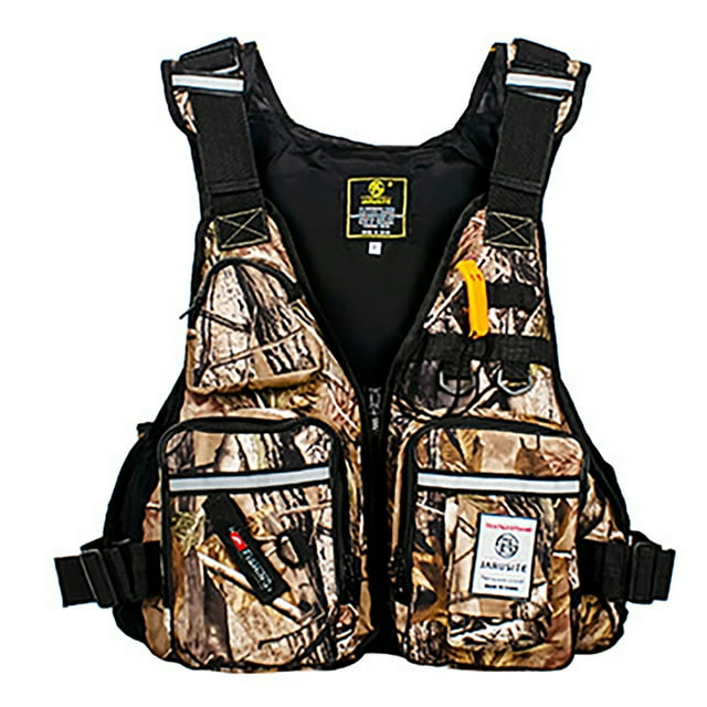 Naittoop Outdoor & Sports Clearance, Multi-Pocket Adult Life Jacket For Outdoor Fishing, Rowing Sports Vest